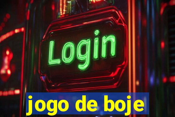 jogo de boje